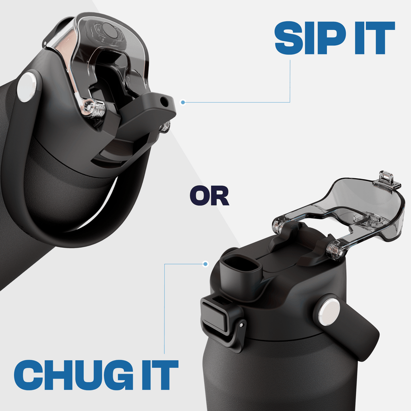 Bottle Buddy 32oz | UNC Tarheels | Skin + Budz Bundle